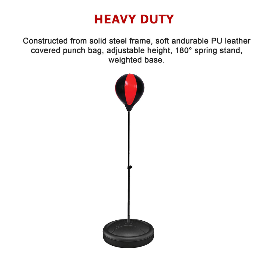 Kids Boxing Punching Bag Set &ndash; Children&rsquo;s Training Gloves & Fitness Stand