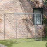 Dog Cage Silver 200 x 200 x 200 cm Galvanised Steel