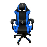 Spire Zinc Adjustable Gaming/Office Chair - Blue and Black - Front View