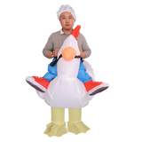 CHICKEN Fancy Dress Inflatable Suit - Fan Operated Costume