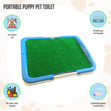 Portable Puppy Pet Toilet - Front View