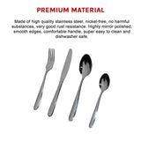 32 Piece Stainless Steel Cutlery Set Knives Fork Spoon Teaspoon - Extra Image