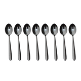 32 Piece Stainless Steel Cutlery Set Knives Fork Spoon Teaspoon - Low Angle