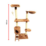 122 cm Cat tree Scratching Post - Low Angle