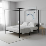 4 Four Poster King Bed Frame - 45-Degree Angle