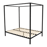 4 Four Poster Queen Bed Frame - Front View