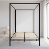 4 Four Poster Queen Bed Frame