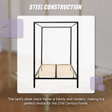 4 Four Poster Queen Bed Frame - Extra Image