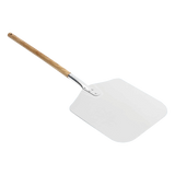 Profesional Pizza Oven Peel Paddle 90cm Wood Handle - Rear View