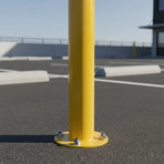 Yellow Heavy Duty Steel Bollard Post