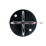 Pair of Black Wall Anchor Mounts for Battle Ropes and Suspension - Extra Image