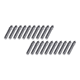 Sliding Gate Hardware Accessories Kit - 2m Track - Side View