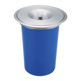 8L Concealed Benchtop Bin - 45-Degree Angle