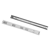 10 Pairs of 500mm Soft Close Full Extension Ball Bearing Drawer Runner - Top-Down View