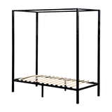4 Four Poster Single Bed Frame