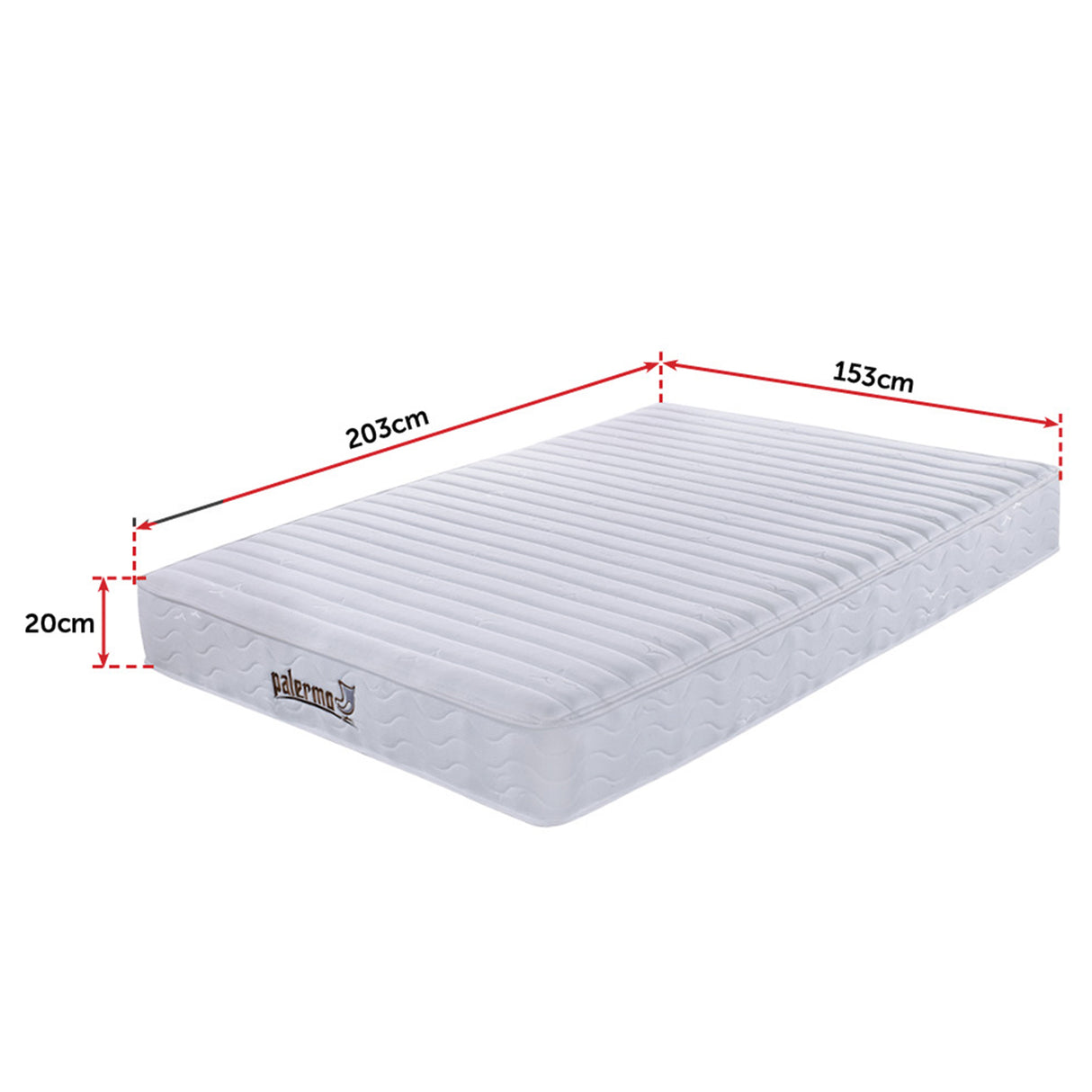 Contour Encased Coil Queen Mattress &ndash; Hybrid Support with CertiPUR-US&reg; Certified Foam Comfort Layers