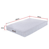 Contour Encased Coil Queen Mattress &ndash; Hybrid Support with CertiPUR-US&reg; Certified Foam Comfort Layers - Extra Image