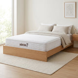 Contour Encased Coil Queen Mattress &ndash; Hybrid Support with CertiPUR-US&reg; Certified Foam Comfort Layers - Close-Up Angle
