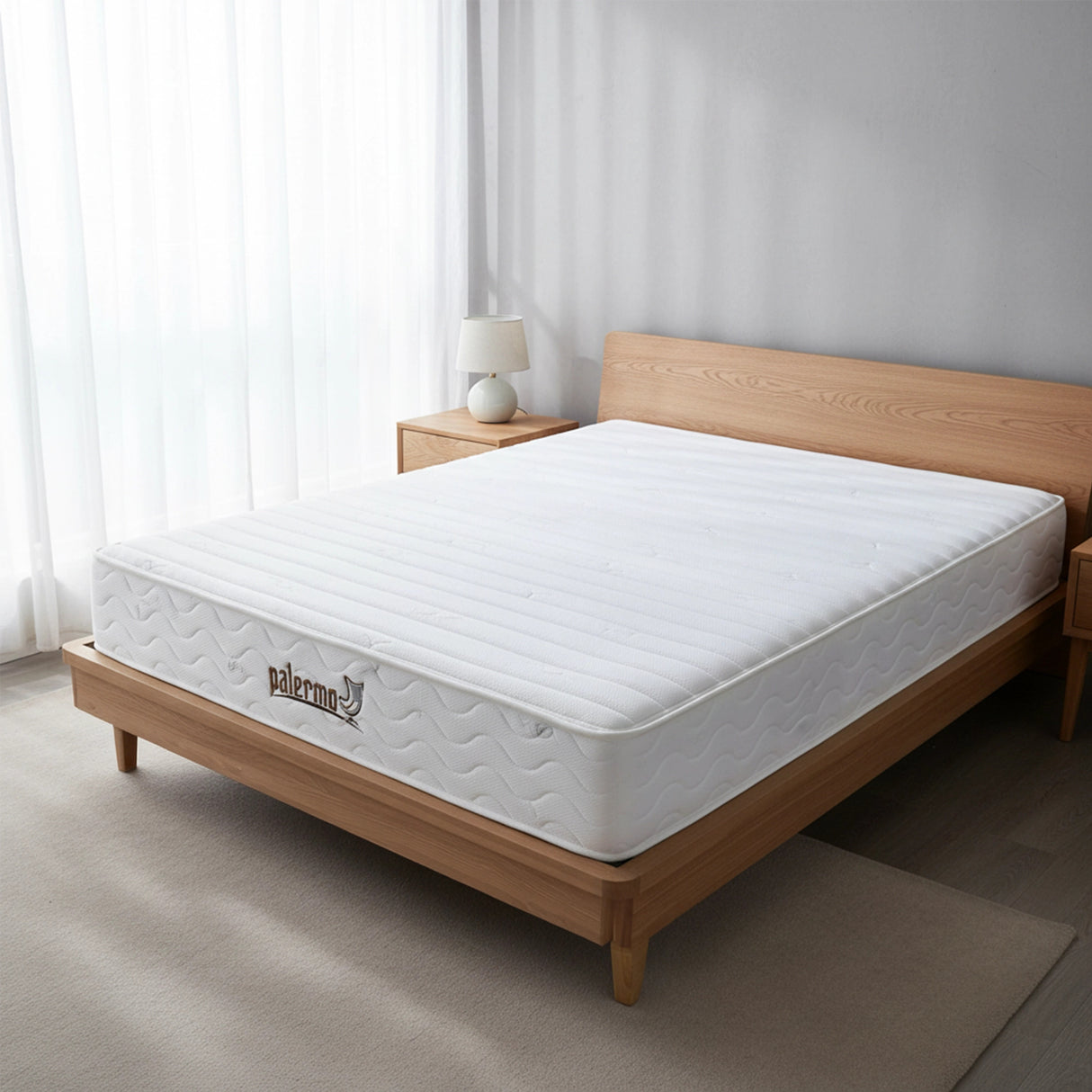 Contour Encased Coil King Mattress &ndash; Hybrid Support with CertiPUR-US&reg; Certified Foam Comfort Layers
