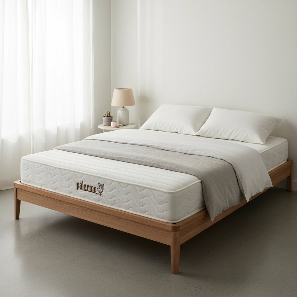 Contour Encased Coil King Mattress &ndash; Hybrid Support with CertiPUR-US&reg; Certified Foam Comfort Layers