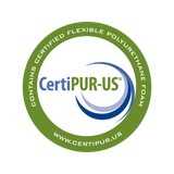 Contour Encased Coil King Mattress &ndash; Hybrid Support with CertiPUR-US&reg; Certified Foam Comfort Layers - Rear View