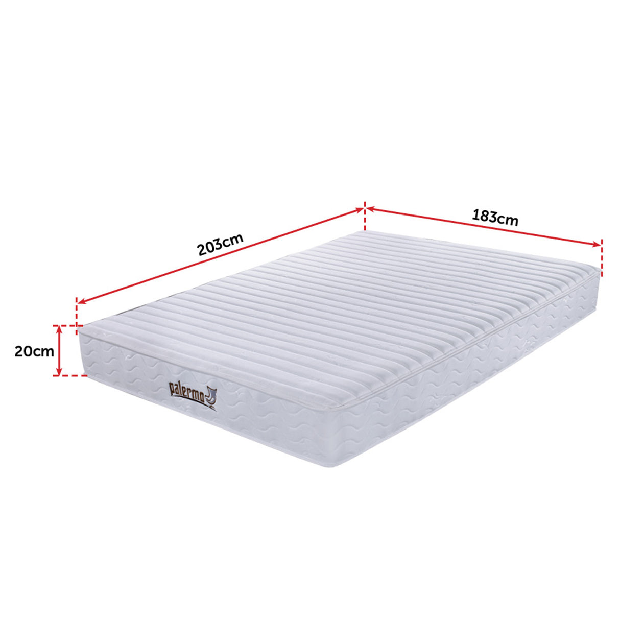 Contour Encased Coil King Mattress &ndash; Hybrid Support with CertiPUR-US&reg; Certified Foam Comfort Layers