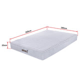 Contour Encased Coil King Mattress &ndash; Hybrid Support with CertiPUR-US&reg; Certified Foam Comfort Layers - Extra Image