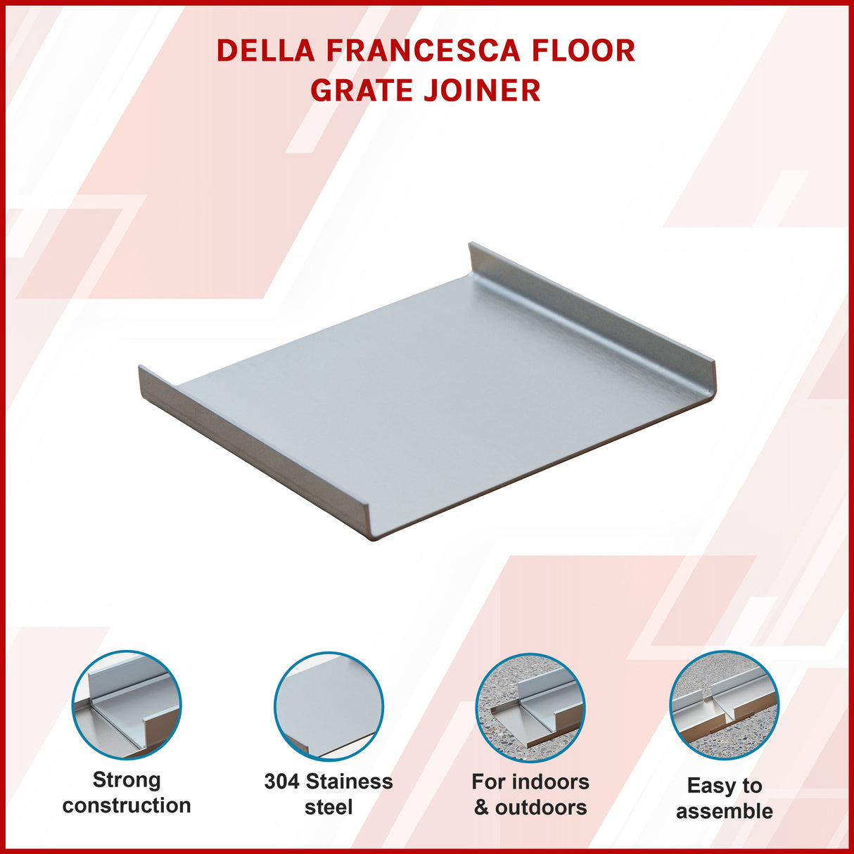 Della Francesca Floor Grate Joiner