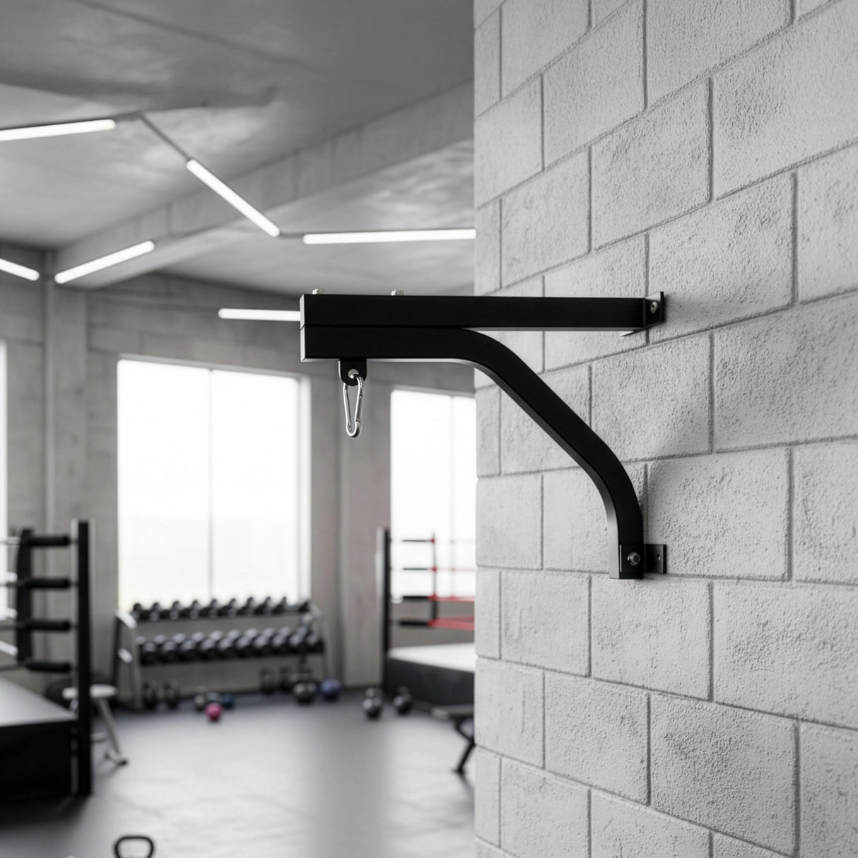 Heavy Duty Punch Bag Wall Bracket &ndash; Steel Boxing Bag Holder for Home Gym
