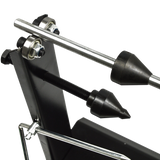 Motorcycle Wheel Balancer Stand Motor Heavy Duty Carbon Steel - Close-Up Angle
