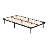 King Single Metal Bed Frame - Bedroom Furniture - Front View