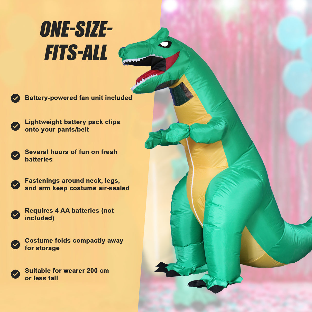 Dino Inflatable Costume