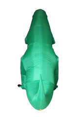 Dino Inflatable Costume - Top-Down View