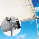 1.4m x 2m Car Side Awning Roof - 45-Degree Angle