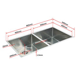 Stainless Steel Sink - 865 x 440mm - Extra Image