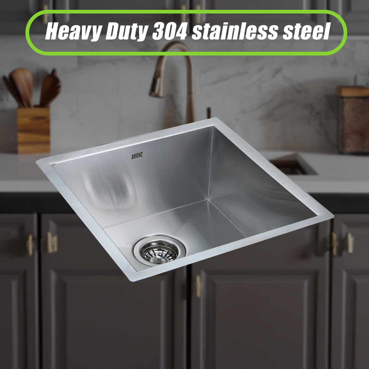 Stainless Steel Sink - 440 x 440mm