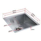 Stainless Steel Sink - 440 x 440mm - Extra Image