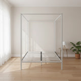 4 Four Poster Queen Bed Frame - Close-Up Angle