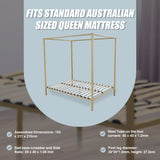 4 Four Poster Queen Bed Frame - Extra Image