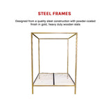 4 Four Poster Queen Bed Frame - Extra Image