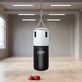 30kg Heavy Duty Boxing Punching Bag Solid Filled - Side View