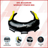 5kg Bulgarian Workout Power Bag - 45-Degree Angle