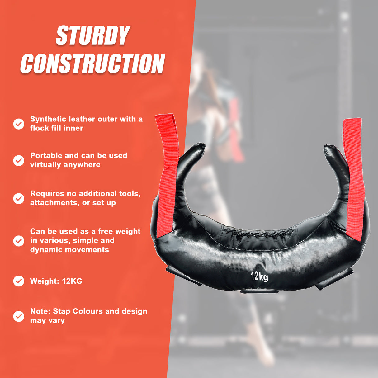 12kg Bulgarian Workout Power Bag