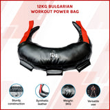 12kg Bulgarian Workout Power Bag - 45-Degree Angle