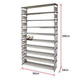 50 Pairs 10 Tiers Shoe Rack - Extra Image
