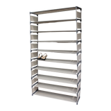 50 Pairs 10 Tiers Shoe Rack - Rear View