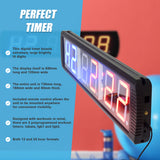 6 Digit Digital Timer Interval Fitness Clock LED Gym Display - Extra Image