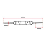 Olympic Swiss Bar Specialty Barbell for Bench Press & Tricep Training - Extra Image