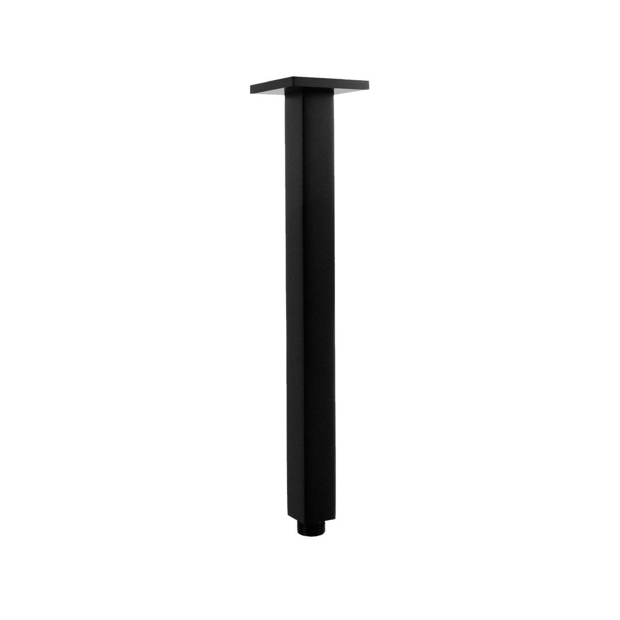 Shower Head Arm Wall Connector Electroplated Matte Black Finish