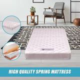 PALERMO King Single Bed Mattress - Low Angle